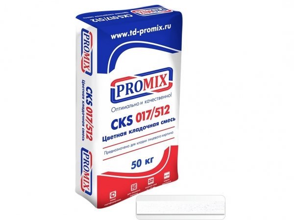 Купить цветную кладочную смесь Promix CKS512 - 0300 супер-белая (50 кг) в Москве
