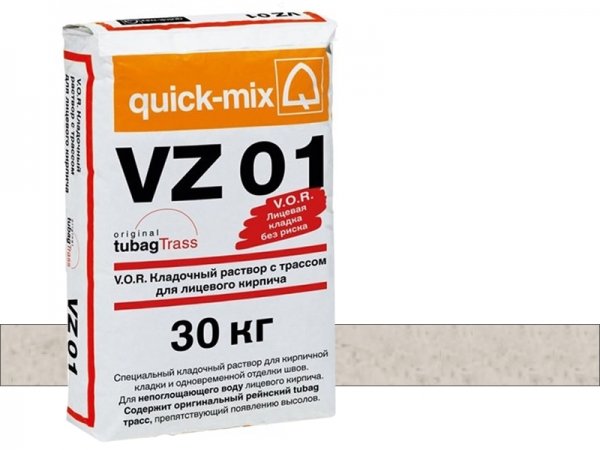 Купить цветной кладочный раствор Quick-mix VZ 01 - B-светло-бежевый арт. 72202 (30 кг) в Москве