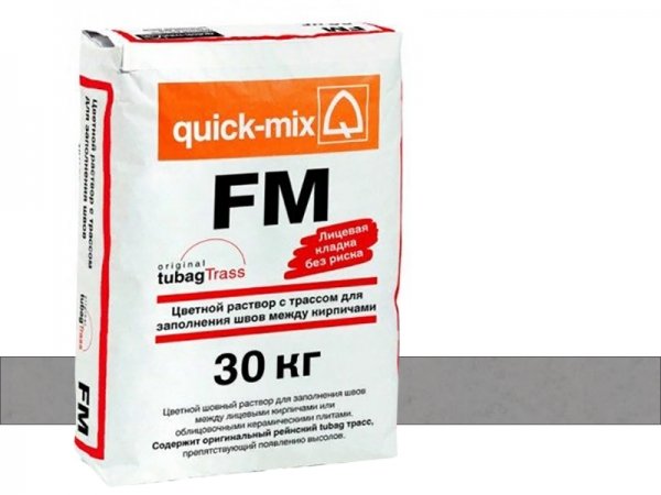Купить цветной шовный раствор Quick-mix FM - C-cветло-серый арт.72303 (30 кг) в Москве
