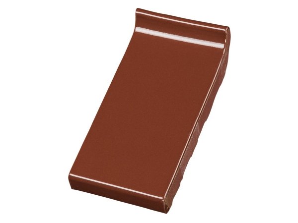 Клинкерный отлив Wienerberger light brown glazed, 105x215x30 мм