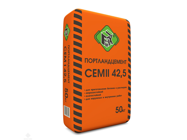Купить портландцемент Fix М500 Д20 (ЦЕМ II 42,5)  в Москве