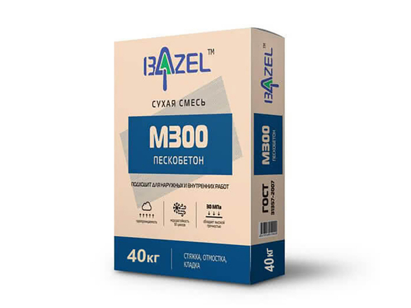 Купить пескобетон Bazel М-300 (40 кг) в Москве