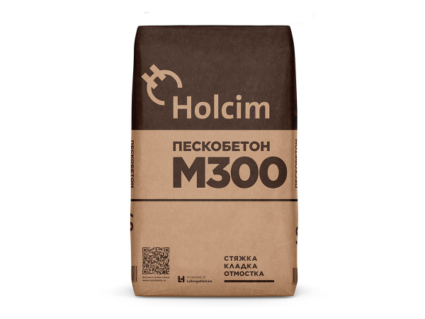 Купить пескобетон Holcim М-300 (20 кг) в Москве