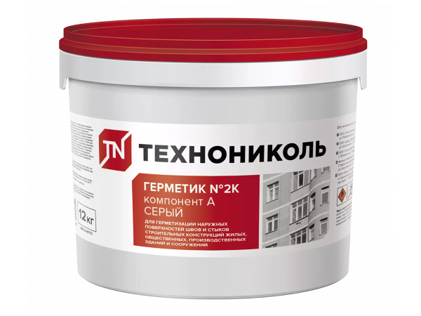Купить герметик двухкомпонентный полиуретановый ТМ Технониколь 2К серый в Москве