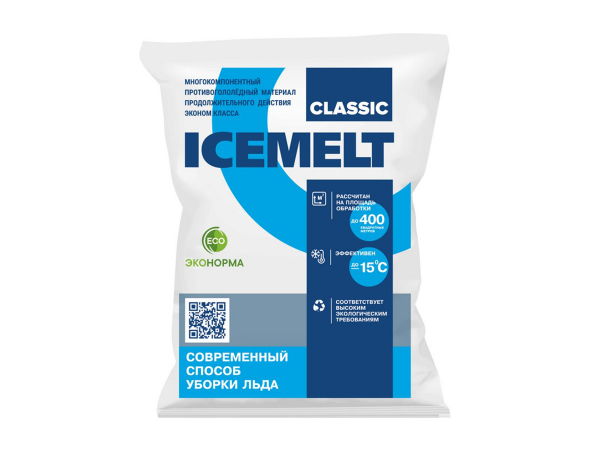 Купить противогололедный материал Icemelt Classic (25 кг) в Москве