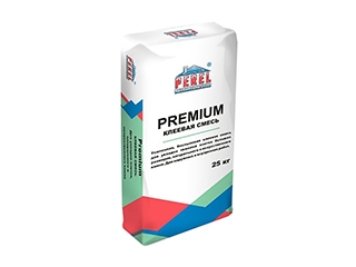 Усиленная беспылевая клеевая смесь Perel Premium (0314) для крупноформатного камня