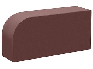 Печной кирпич КС-Керамик Шоколад R60 - 250x120x65 мм