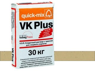 Цветной кладочный раствор Quick-mix VK plus - I-песочно-желтый арт. 72109 (фасовка 30 кг)
