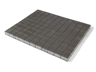 Тротуарная плитка Braer Лувр Серый 100х100х60 мм