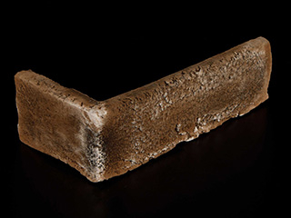 Декоративный камень Византийский кирпич Petra 07П4.У угловой литой